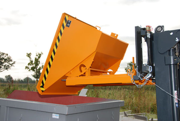Kippbehälter Expo 600 orange, Tragfähigkeit: 1.000 kg