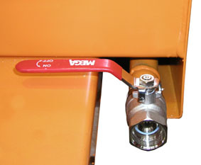 Spänebehälter SGU 150 orange