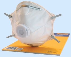 Feinstaubmaske FFP2D mit Venitl, 1 Stück