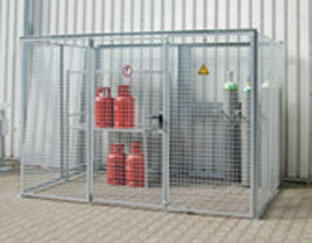 Gasflaschen-Container Typ GFC-M2, ohne Dach