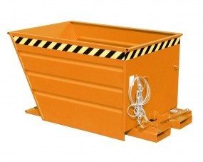 Kippbehälter VG 900, orange, Inhalt: 900 l, Traglast: 1.000 kg
