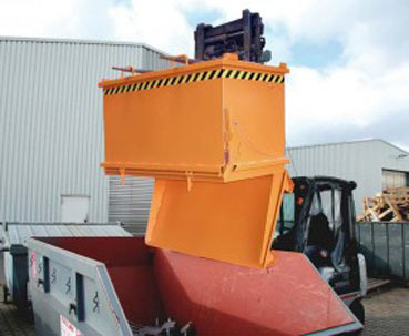 Klappbodenbehälter SB 500, 1.000 kg, orange