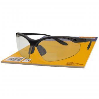 Schutzbrille mit Lesehilfe LETTURA, EN166, PC Sichtscheiben, kratzfest, antifog