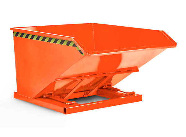 Muldenkipper RTK 75, orange, Inhalt: 750 l, Traglast: 1.200 kg