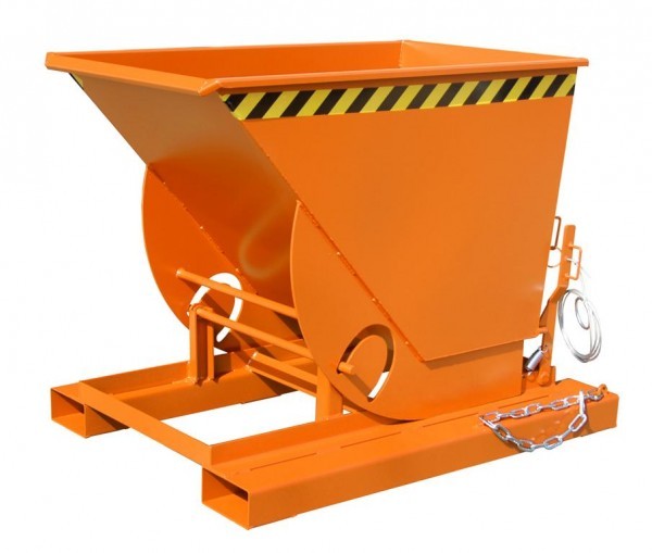 Kippbehälter AK 150, orange, Inhalt: 1.500 l, Tragkraft: 1.000 kg
